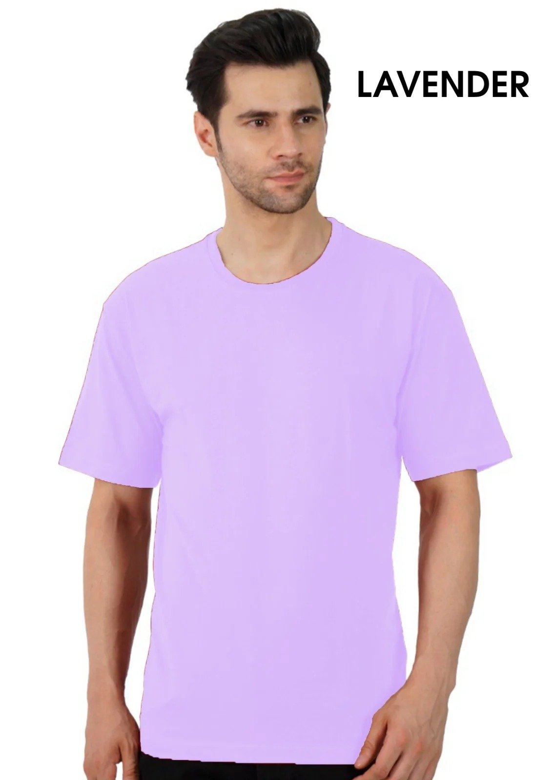 Round Neck Men's T-Shirts Double Biowash 180 GSM - View 5
